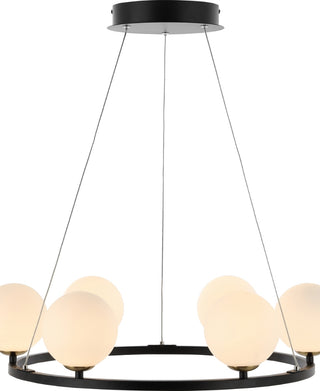 Safavieh Pomona CHA4027A Black / White Lamp main image
