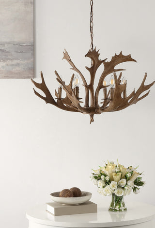 Safavieh Dresden CHA4029A Brown Lamp Room Scene Off Feature