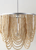 Safavieh Bressi CHA4035A Silver / Natural Lamp Room Scene Off Feature
