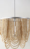 Safavieh Bressi CHA4035A Silver / Natural Lamp Room Scene Off Feature