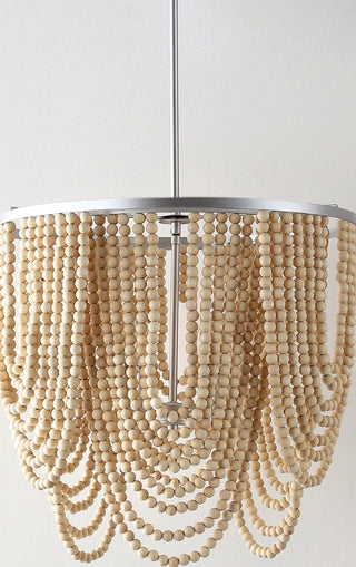 Safavieh Bressi CHA4035A Silver / Natural Lamp Room Scene Off Feature