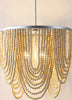 Safavieh Bressi CHA4035A Silver / Natural Lamp Room Scene On Feature