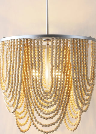 Safavieh Bressi CHA4035A Silver / Natural Lamp Room Scene On Feature