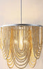 Safavieh Bressi CHA4035A Silver / Natural Lamp Room Scene On Feature