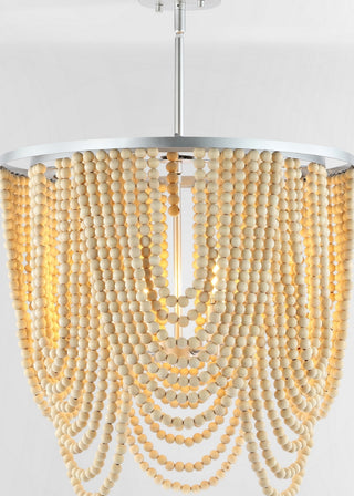 Safavieh Bressi CHA4035A Silver / Natural Lamp main image