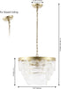 Safavieh Chrys CHA4038A Clear / Gold Lamp main image
