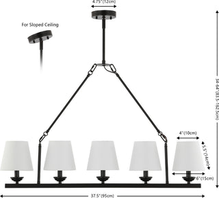 Safavieh Josphete CHA4040A Black Lamp main image