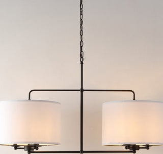 Safavieh Devney CHA4041A Black Lamp Room Scene On Feature
