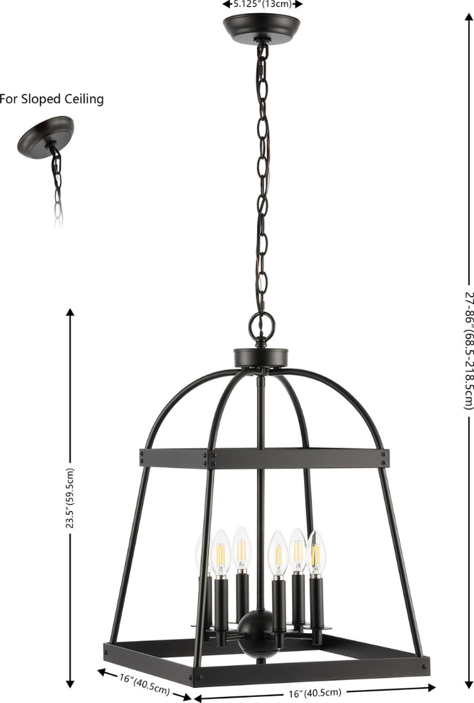 Safavieh Gracyn CHA4044A Black Lamp main image