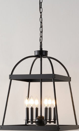 Safavieh Gracyn CHA4044A Black Lamp Room Scene On Feature