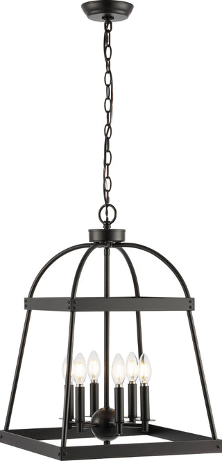 Safavieh Gracyn CHA4044A Black Lamp Main On