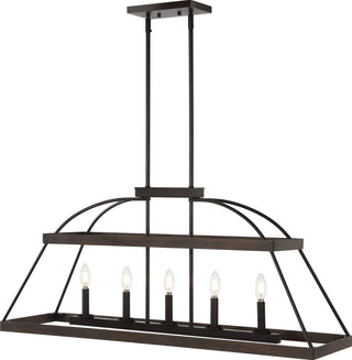 Safavieh Byher CHA4045A Walnut / Oil Rub Bronze Lamp main image