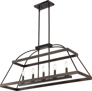 Safavieh Byher CHA4045A Walnut / Oil Rub Bronze Lamp Main On