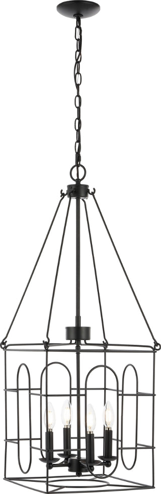 Safavieh Flatbush CHA4046A Black Lamp Main On