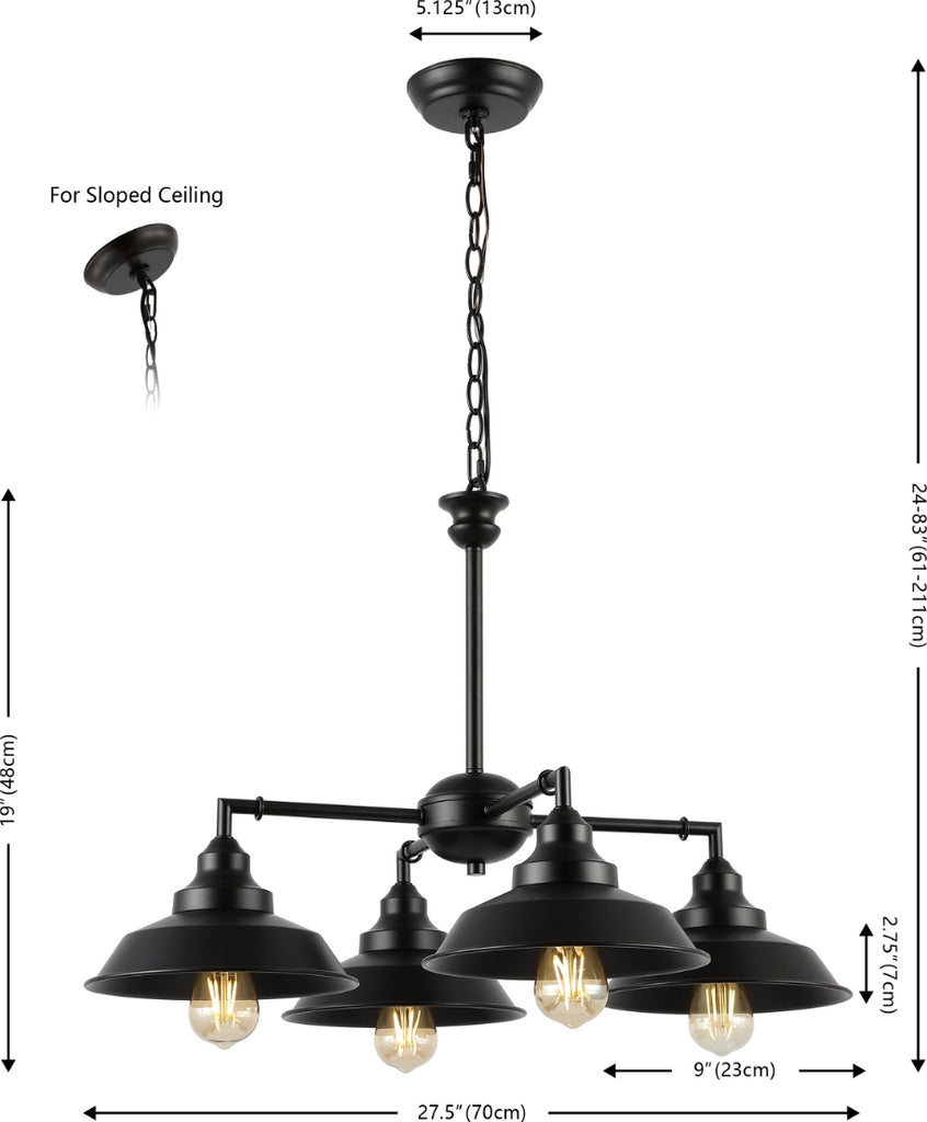 Safavieh Westlyn CHA4048A Black Lamp main image