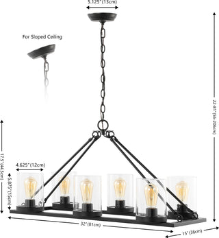 Safavieh Reagan CHA4051A Black Lamp main image