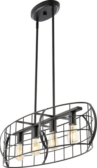 Safavieh Daxton CHA4053A Black Lamp Main On