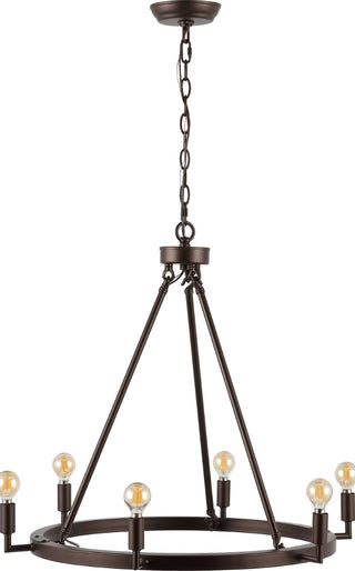 Safavieh Nevada CHA4054A Oil Rub Bronze Lamp Main Off