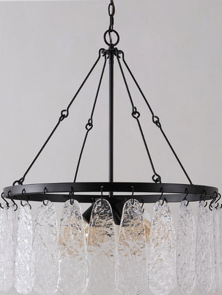 Safavieh Aremythia CHA4057A Black / Clear Lamp Room Scene Off Feature