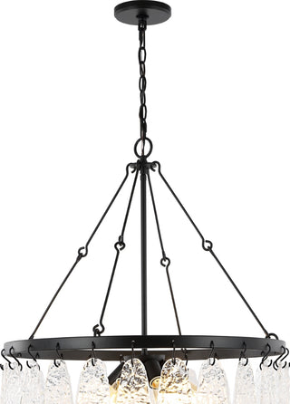 Safavieh Aremythia CHA4057A Black / Clear Lamp main image
