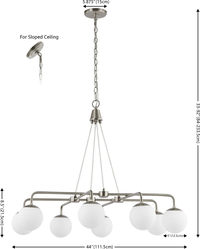 Safavieh Denneau CHA4058A Nickle Lamp main image