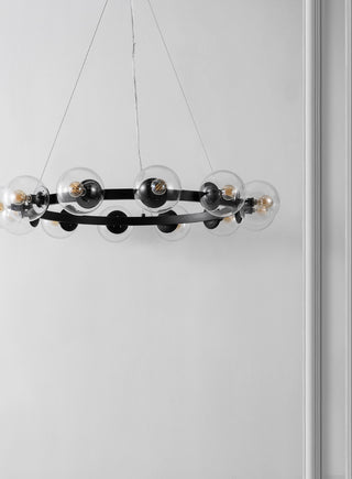 Safavieh Rylian CHA4063A Black Lamp Room Scene Off Feature
