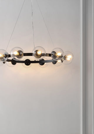 Safavieh Rylian CHA4063A Black Lamp Room Scene On Feature