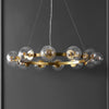 Safavieh Rylian CHA4063C Brass Lamp Room Scene Off Feature