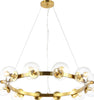 Safavieh Rylian CHA4063C Brass Lamp Main On