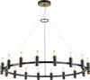 Safavieh Poitier CHA4065A Black / Brass Lamp main image