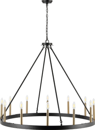 Safavieh Taelor CHA4066A Black / Gold Lamp Main Off