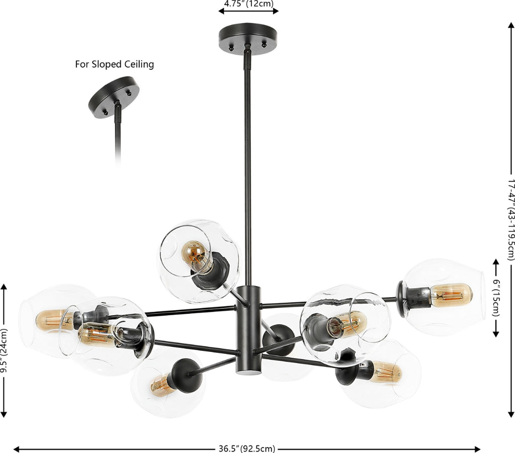 Safavieh Pythea CHA4067A Black Lamp main image