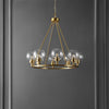 Safavieh Sveda CHA4074A Brass Lamp Room Scene Off Feature