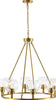 Safavieh Sveda CHA4074A Brass Lamp Main On