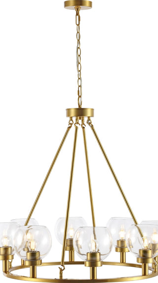Safavieh Sveda CHA4074A Brass Lamp Main On