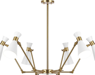 Safavieh Shiraz CHA4076A Brass / White Lamp main image