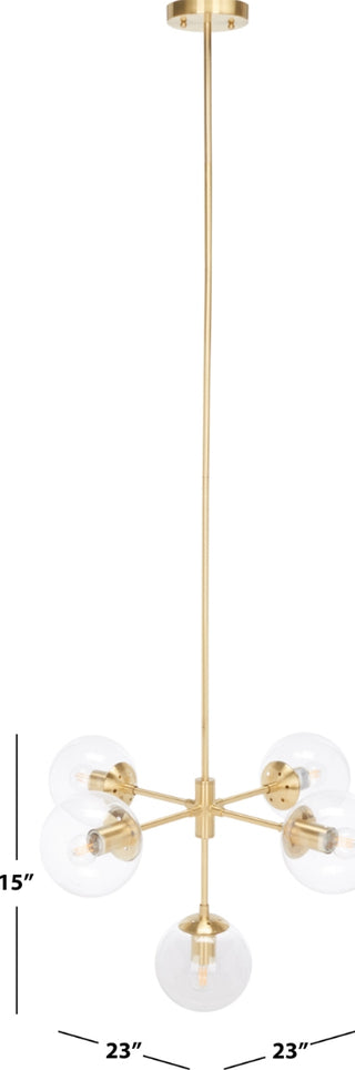 Safavieh Camaria CHA7002A Gold Lamp main image