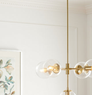 Safavieh Camaria CHA7002A Gold Lamp Room Scene On Feature