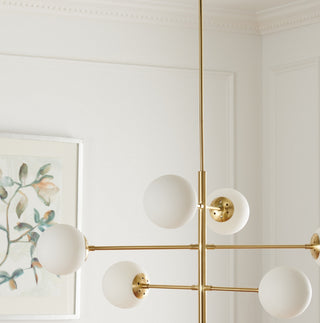 Safavieh Bassett CHA7003A Gold Lamp Room Scene Off Feature