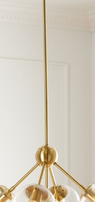 Safavieh Aderynn CHA7004A Gold Lamp Room Scene On Feature