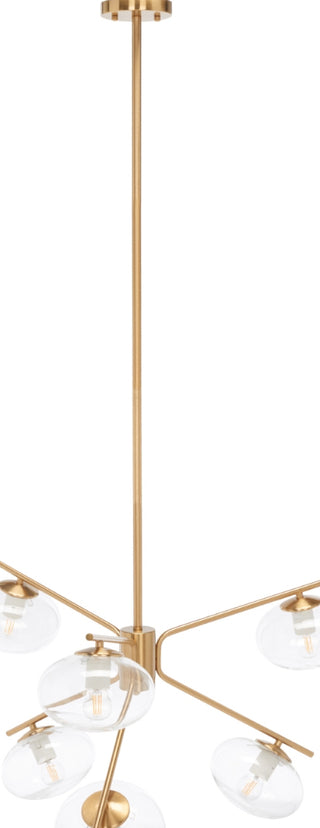 Safavieh Bartoli CHA7009A Brass Lamp Main Off