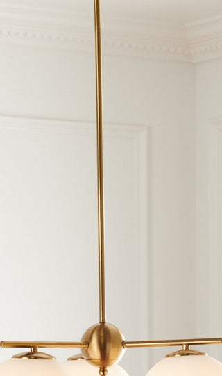 Safavieh Cantrys CHA7010A Brass Lamp Room Scene On Feature