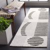Safavieh Chatham CHT203F Grey / Dark Area Rug Room Scene Feature