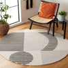 Safavieh Chatham CHT203F Grey / Dark Area Rug Room Scene Feature