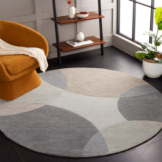 Safavieh Chatham CHT204F Ivory / Grey Area Rug Room Scene Feature