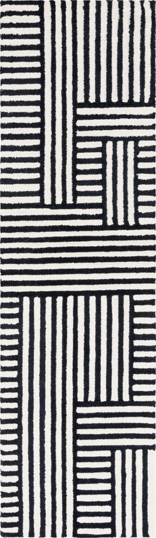 Safavieh Chatham CHT305Z Ivory / Black Area Rug Runner