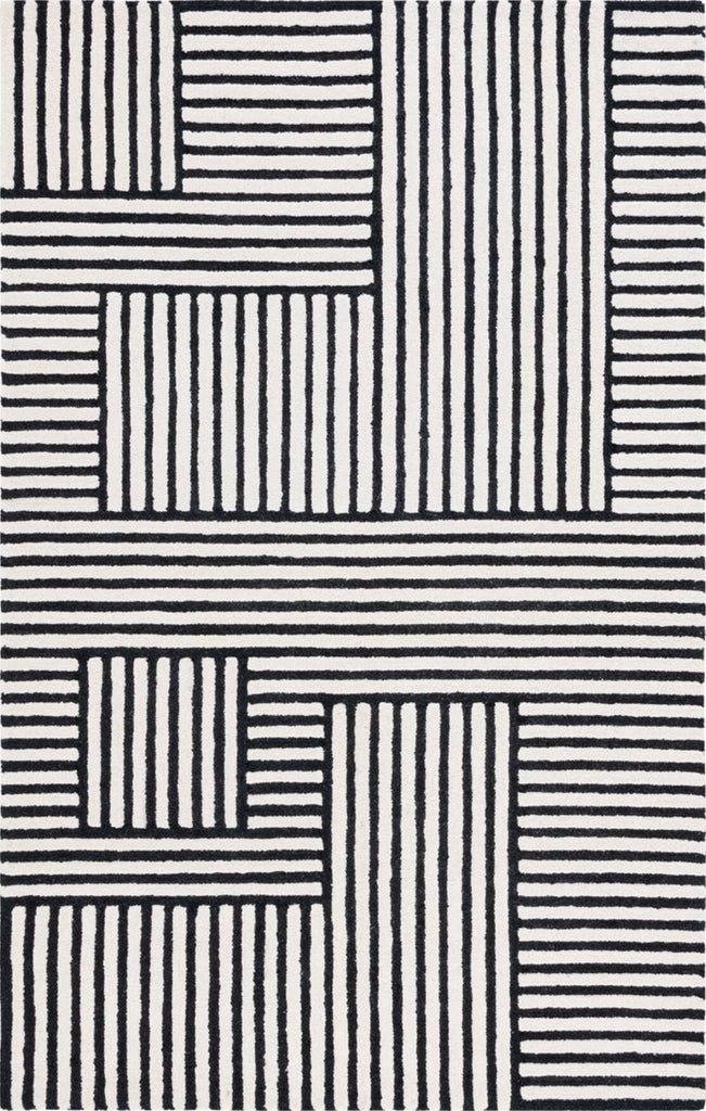 Safavieh Chatham CHT305Z Ivory / Black Area Rug main image