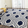 Safavieh Chatham 760 Dark Blue/Ivory Area Rug Room Scene Feature