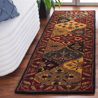 Safavieh Classic CL101M Blue / Red Area Rug Room Scene Feature