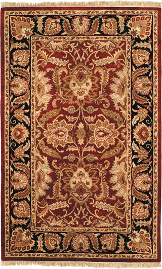 Safavieh Classic Cl239 Burgundy/Black Area Rug 